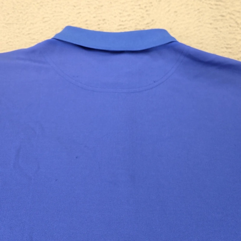 FJ Footjoy Shirt Mens Large Blue Prodry Superlite Golf Polo Valley Golf - Picture 4 of 13